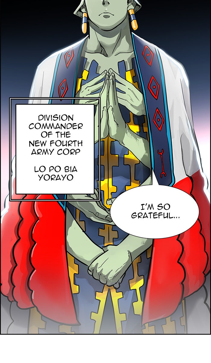 Tower of God manga, chapter 487, page 124 of 159