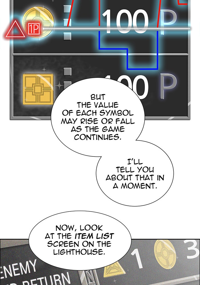 Tower of God manga, chapter 500, page 140 of 204