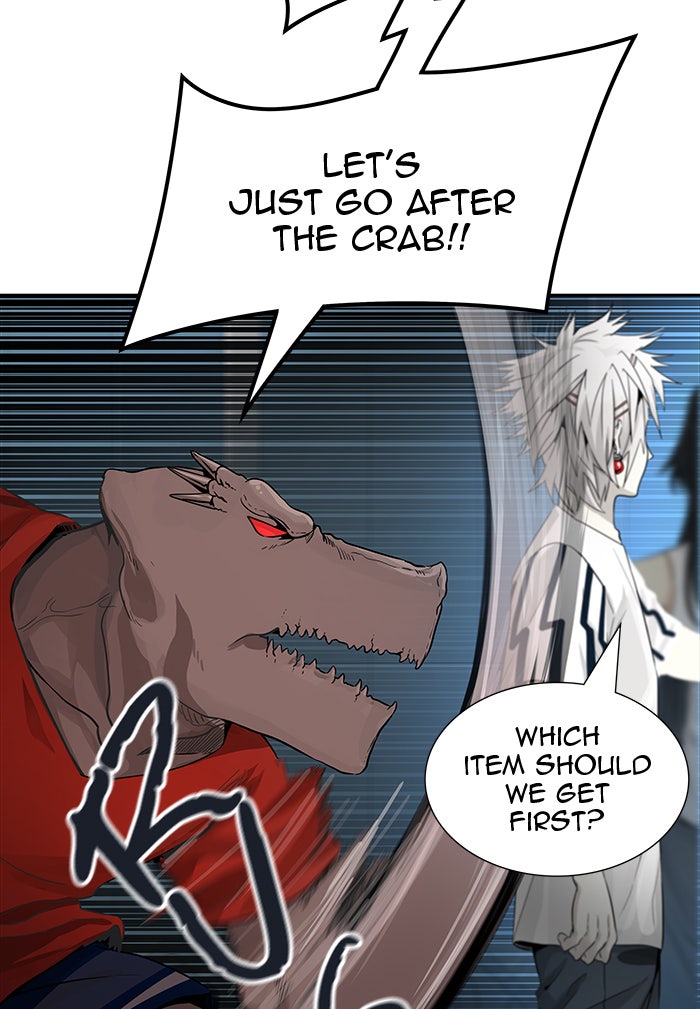 Tower of God manga, chapter 500, page 160 of 204