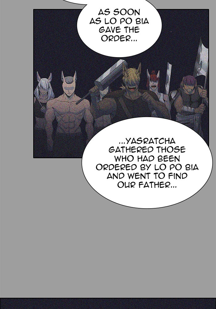 Tower of God manga, chapter 501, page 110 of 198