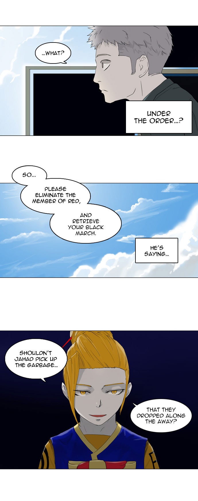 Tower of God manga, chapter 72, page 36 of 60