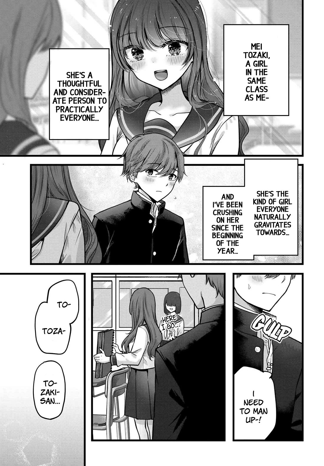 Tozaki-san Is Cold Only to Me Chapter 1 page 2 - Chapter 1