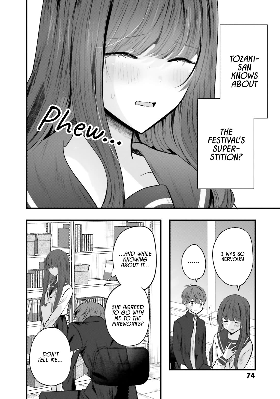 Tozaki-san Is Cold Only to Me Chapter 10 page 20 - Chapter 10
