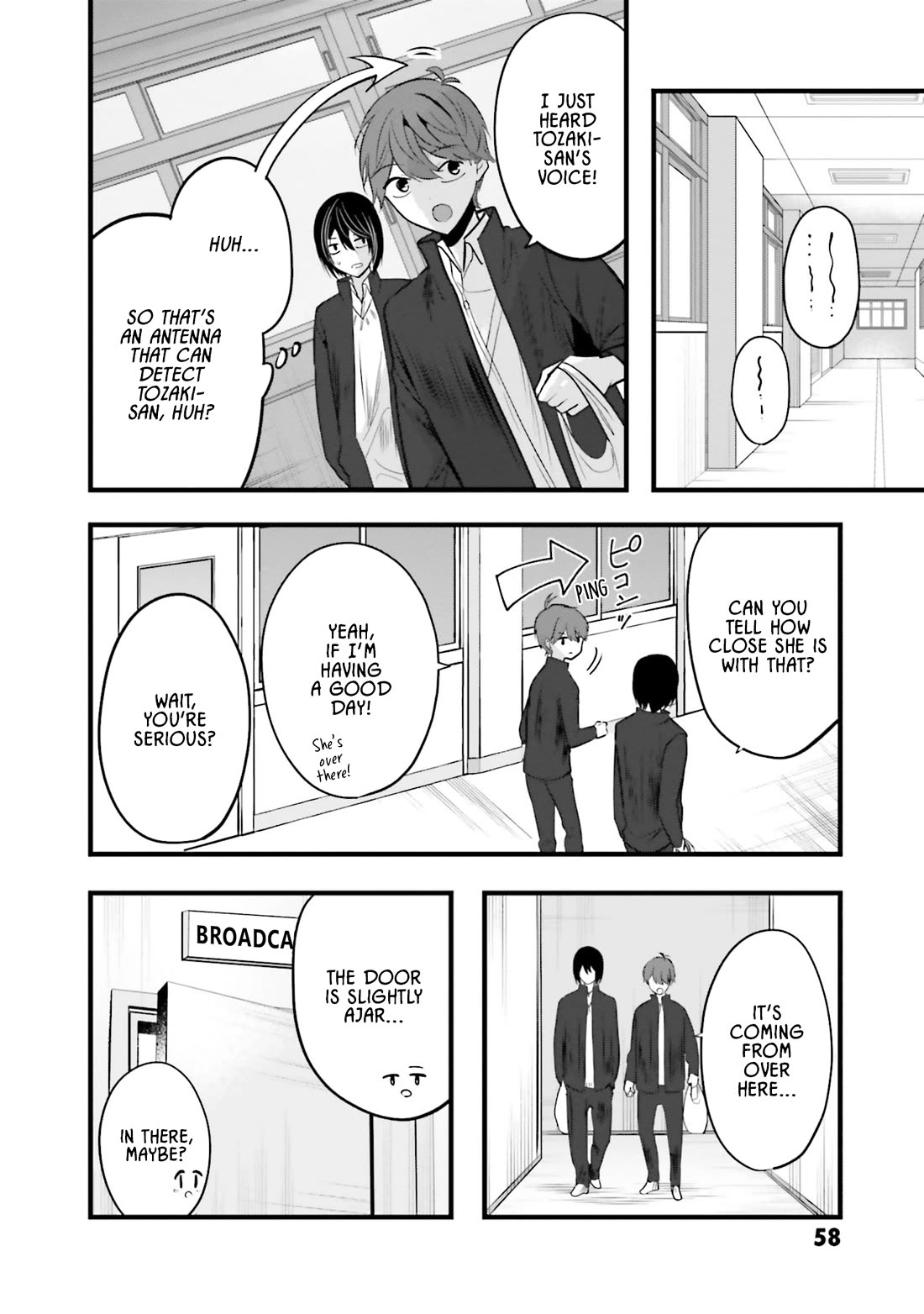 Tozaki-san Is Cold Only to Me Chapter 10 page 4 - Chapter 10