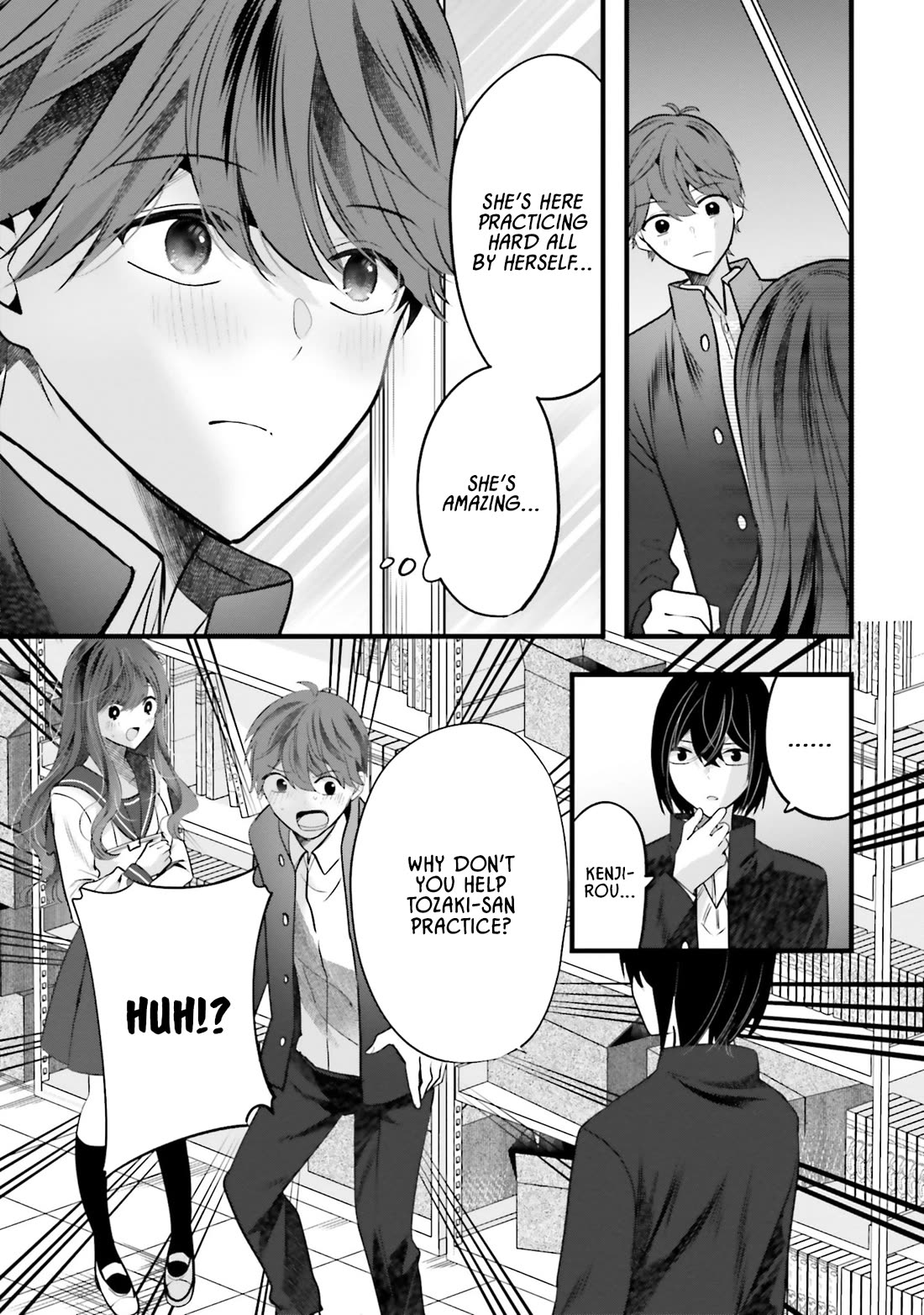 Tozaki-san Is Cold Only to Me Chapter 10 page 9 - Chapter 10