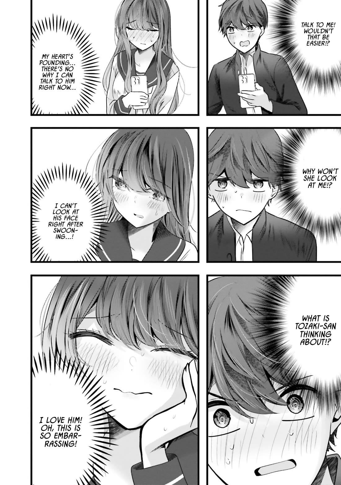 Tozaki-san Is Cold Only to Me Chapter 12 page 18 - Chapter 12