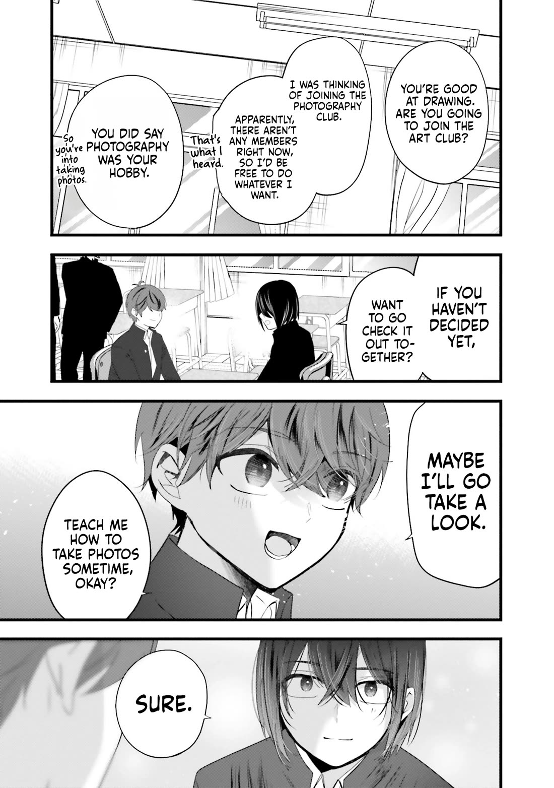 Tozaki-san Is Cold Only to Me Chapter 14.5 page 7 - Chapter 14.5