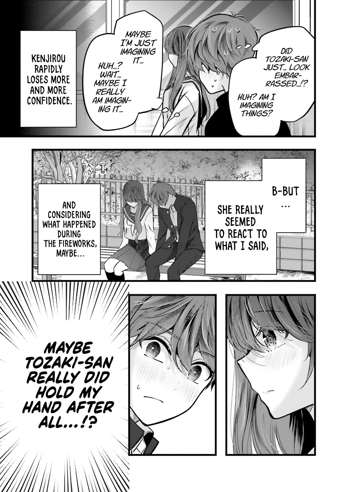Tozaki-san Is Cold Only to Me Chapter 15 page 10 - Chapter 15
