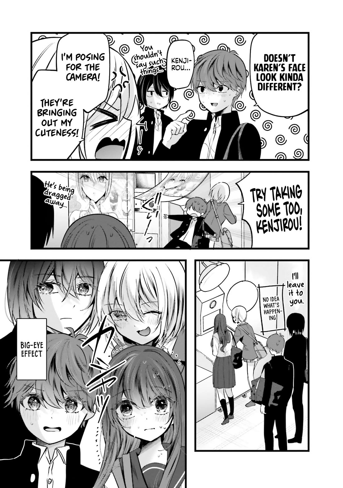 Tozaki-san Is Cold Only to Me Chapter 17 page 10 - Chapter 17