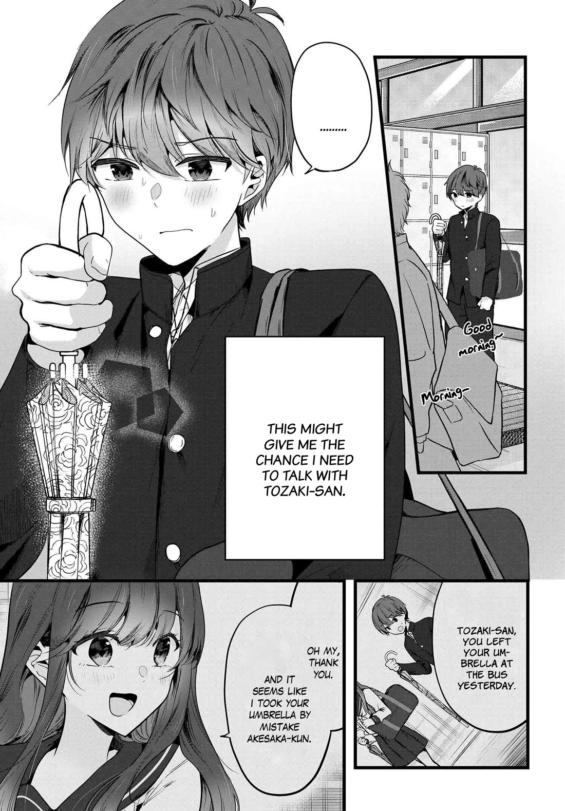 Tozaki-san Is Cold Only to Me Chapter 3 page 1 - Chapter 3