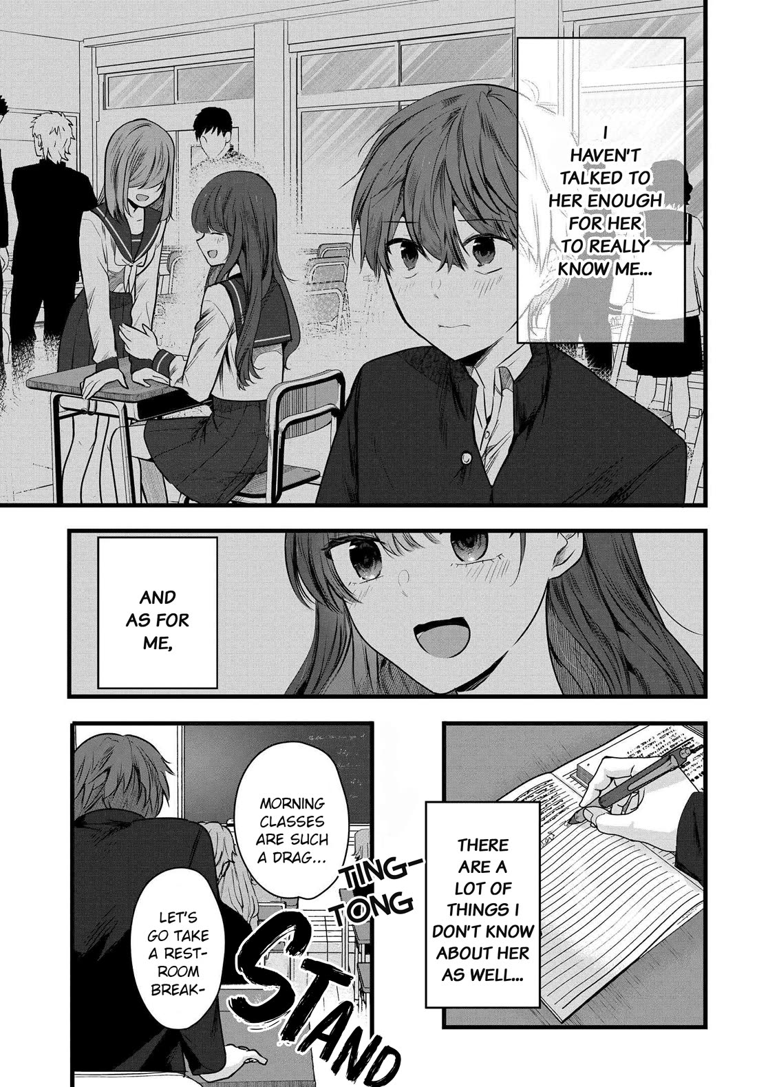 Tozaki-san Is Cold Only to Me Chapter 3 page 7 - Chapter 3