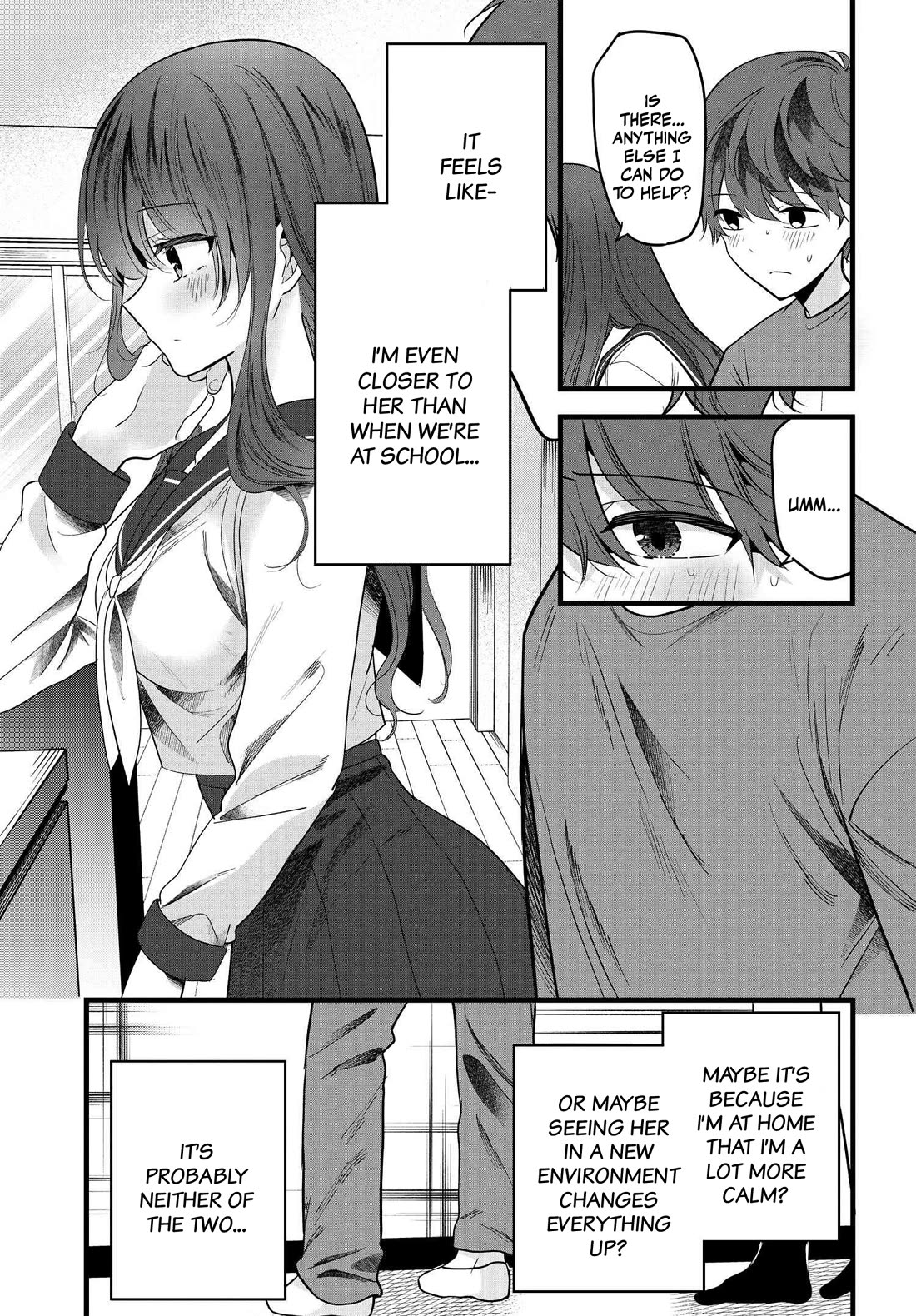 Tozaki-san Is Cold Only to Me Chapter 4 page 15 - Chapter 4