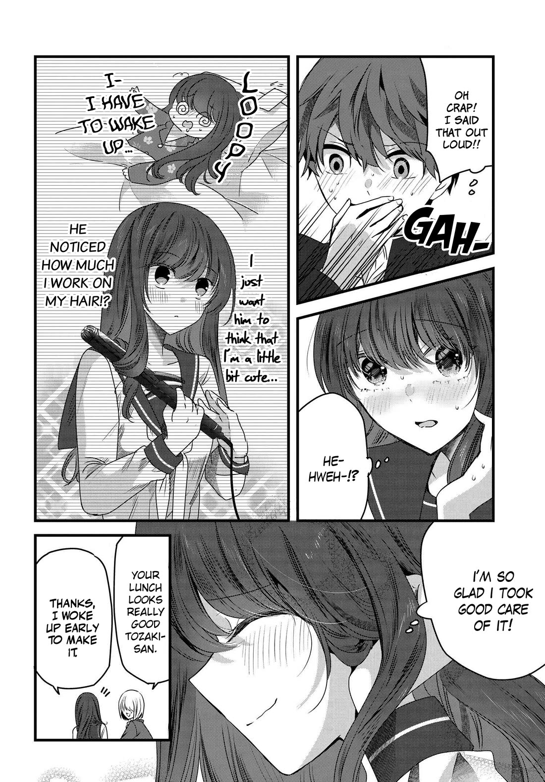 Tozaki-san Is Cold Only to Me Chapter 6 page 12 - Chapter 6