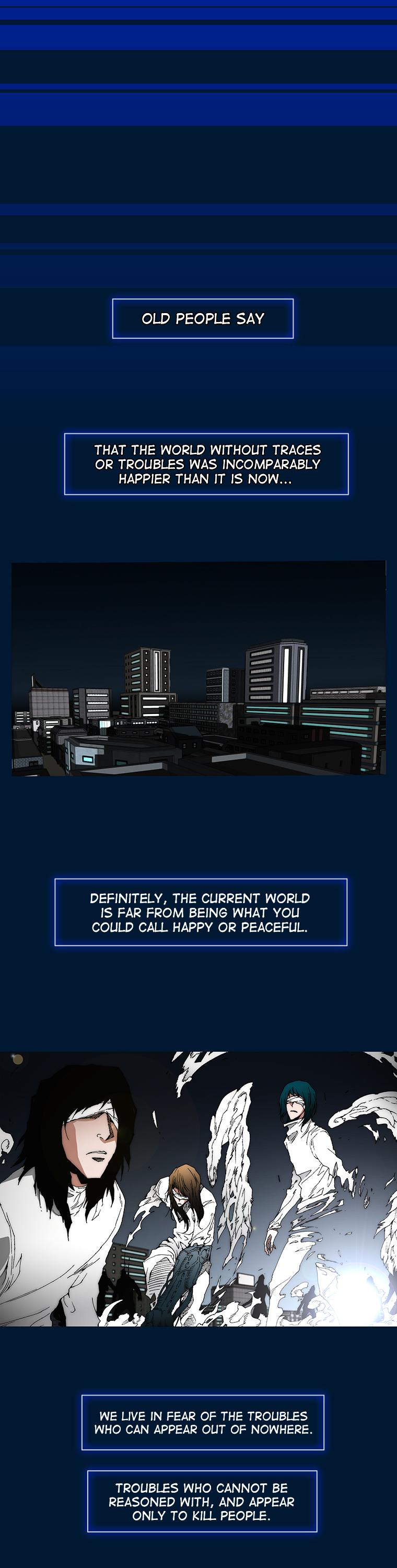 Trace 2.0 Chapter 1 page 1 - Chapter 1 : We Were All Born Human