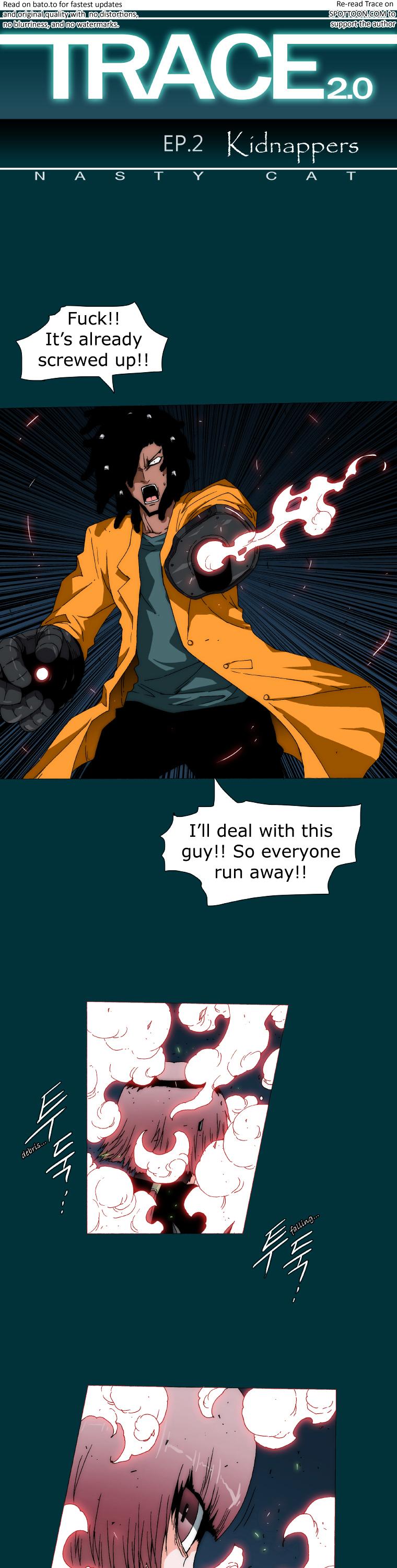 Trace 2.0 Chapter 10 page 1 - Chapter 10 : Kidnappers: 10