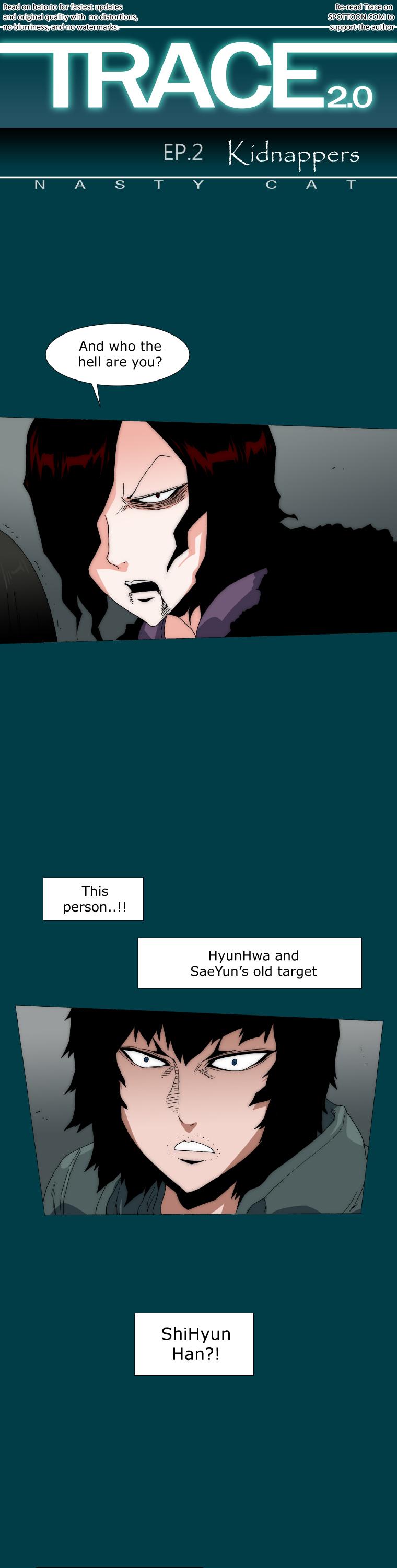 Trace 2.0 Chapter 18 page 1 - Chapter 18 : Kidnappers: 18