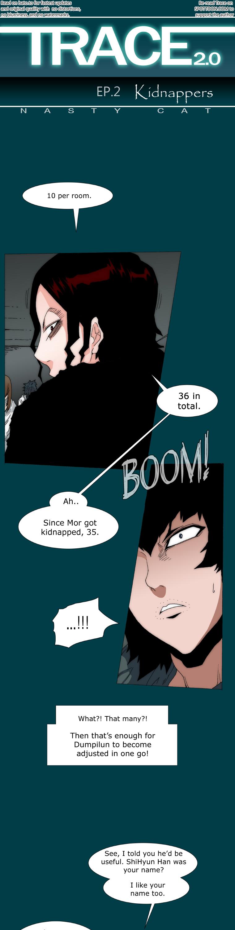 Trace 2.0 Chapter 19 page 1 - Chapter 19 : Kidnappers: 19