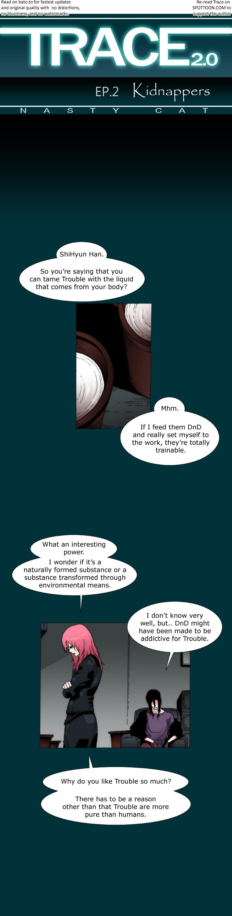 Trace 2.0 Chapter 21 page 1 - Chapter 21 : Kidnappers: 21