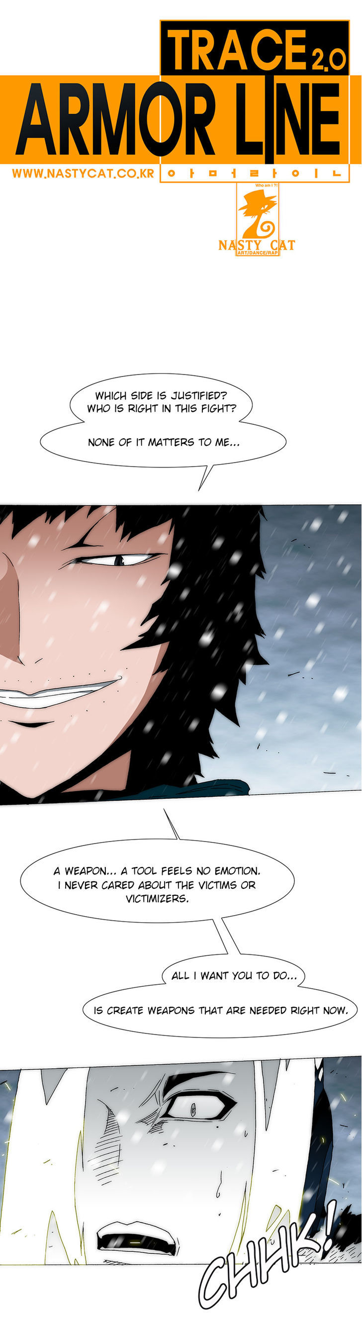 Trace 2.0 Chapter 52 page 1 - Chapter 52 : Dumpilun's Hand