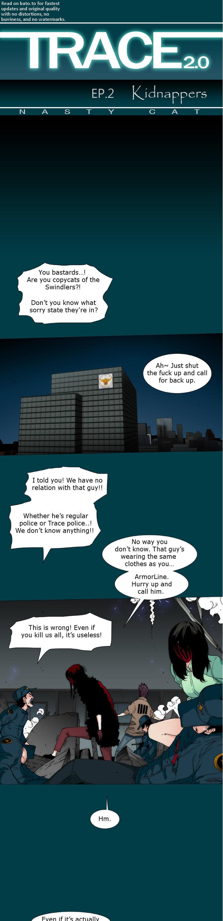 Trace 2.0 Chapter 62 page 1 - Chapter 62 : Kidnappers: 2
