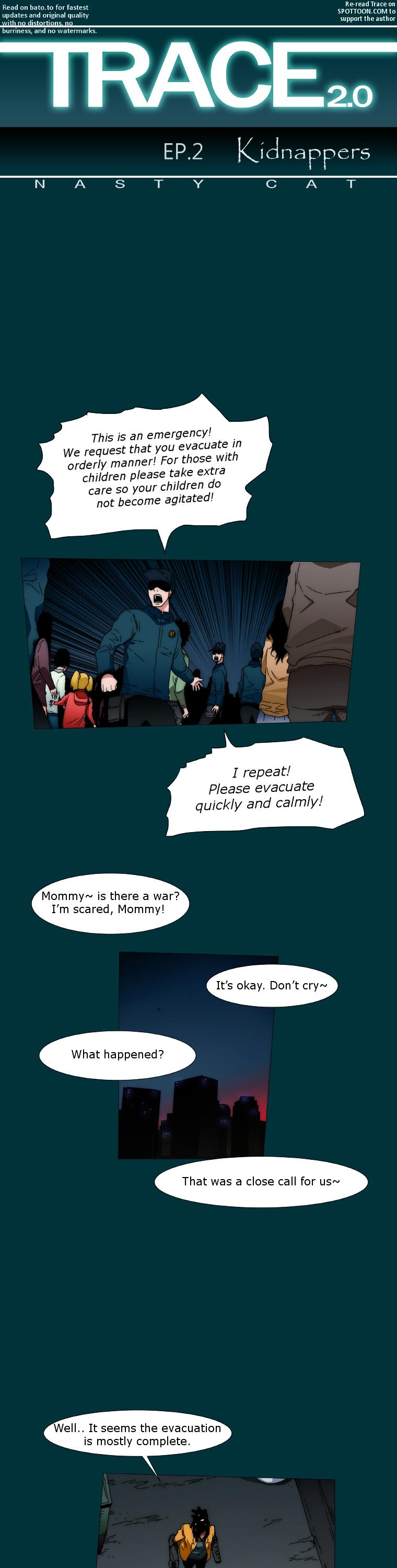 Trace 2.0 Chapter 7 page 1 - Chapter 7 : Kidnappers: 7