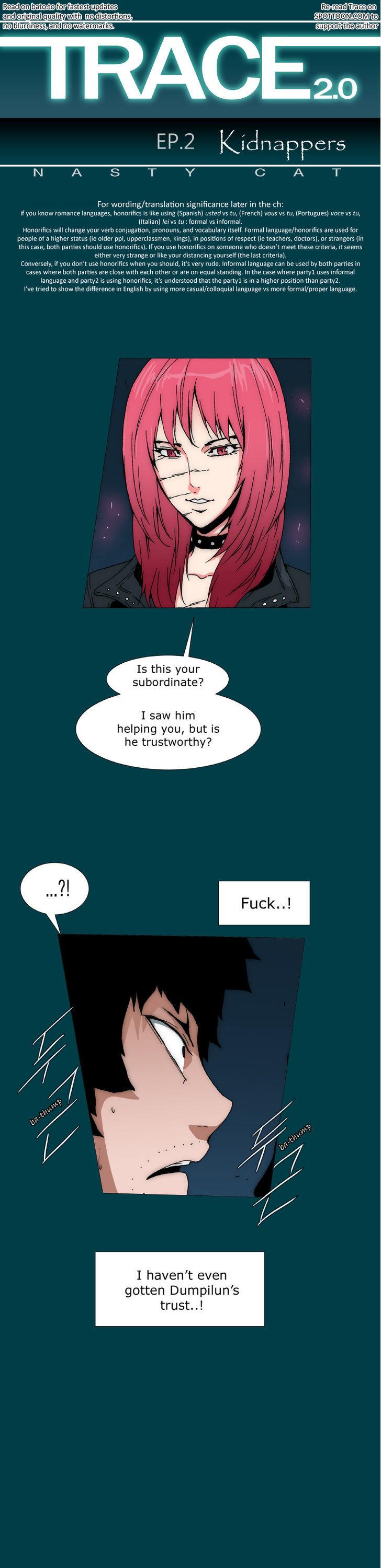 Trace 2.0 Chapter 72 page 1 - Chapter 72 : Kidnappers: 12