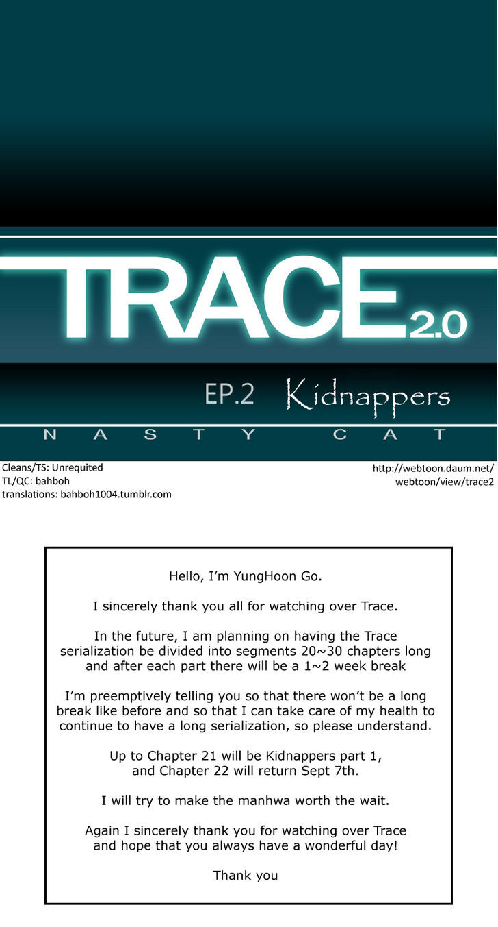 Trace 2.0 Chapter 81 page 25 - Chapter 81 : Kidnappers: 21