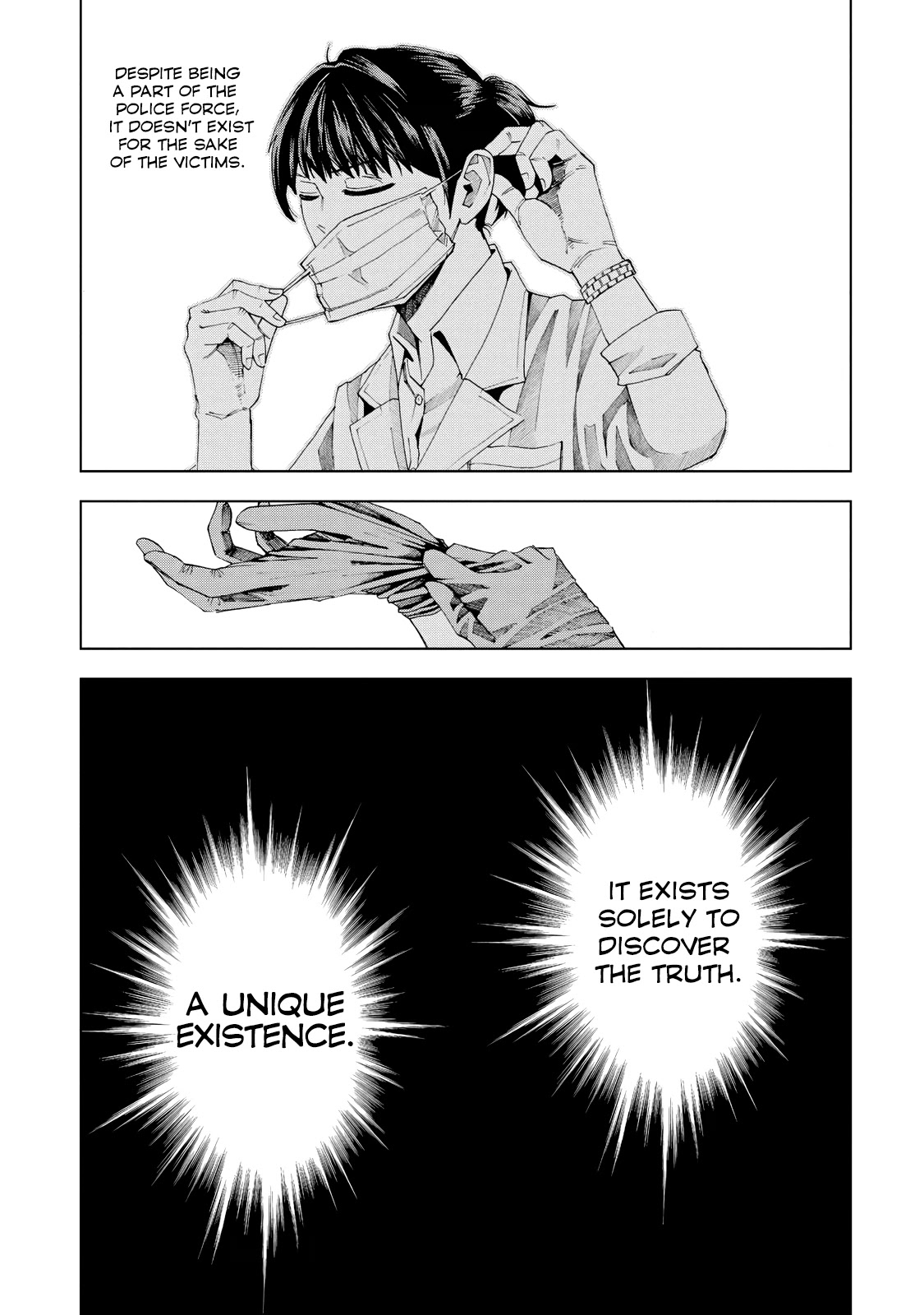 Trace: Kasouken Houi Kenkyuuin no Tsuisou Chapter 1 page 9 - Chapter 1: Shards of Truth
