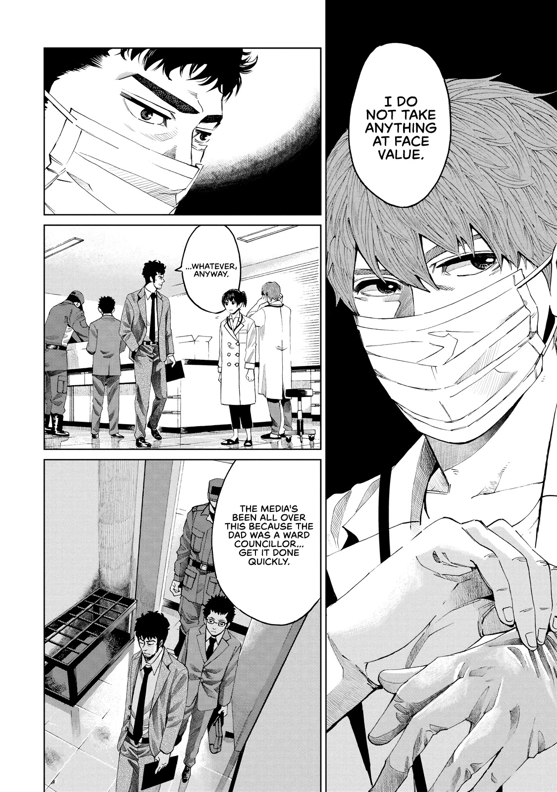 Trace: Kasouken Houi Kenkyuuin no Tsuisou Chapter 3 page 29 - Chapter 3: Don't Believe Anyone, Part 1