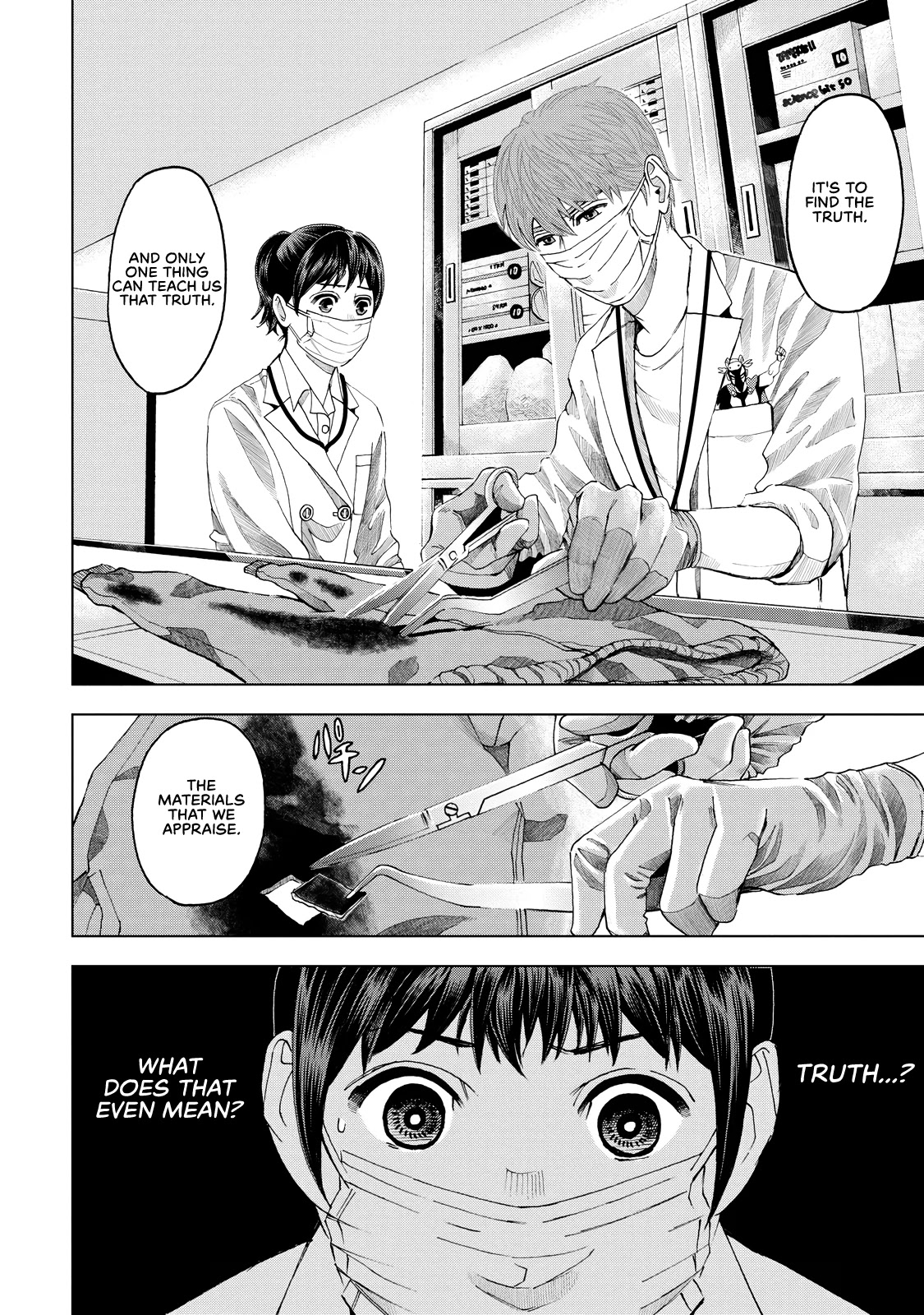 Trace: Kasouken Houi Kenkyuuin no Tsuisou Chapter 3 page 35 - Chapter 3: Don't Believe Anyone, Part 1