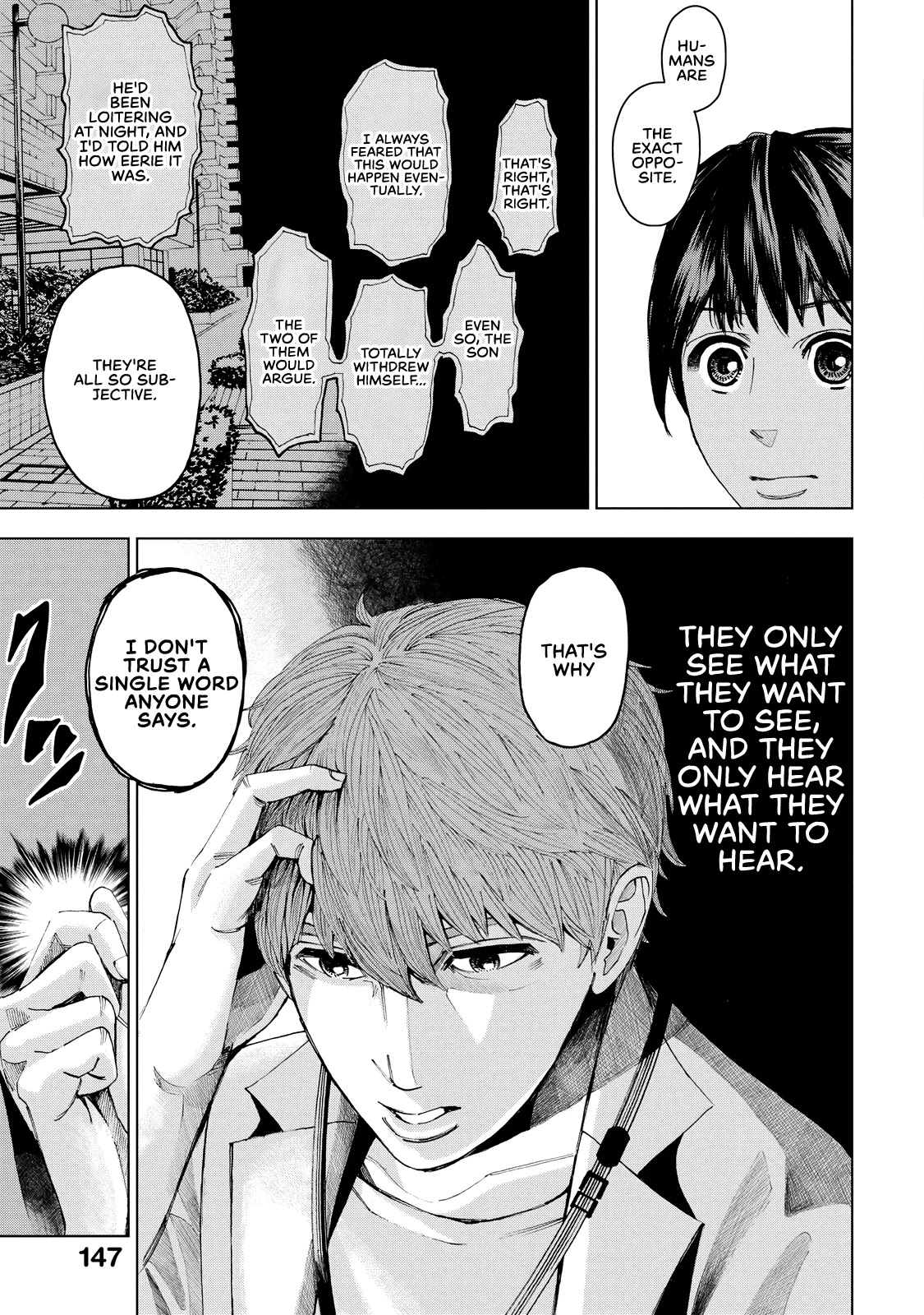 Trace: Kasouken Houi Kenkyuuin no Tsuisou Chapter 3 page 38 - Chapter 3: Don't Believe Anyone, Part 1