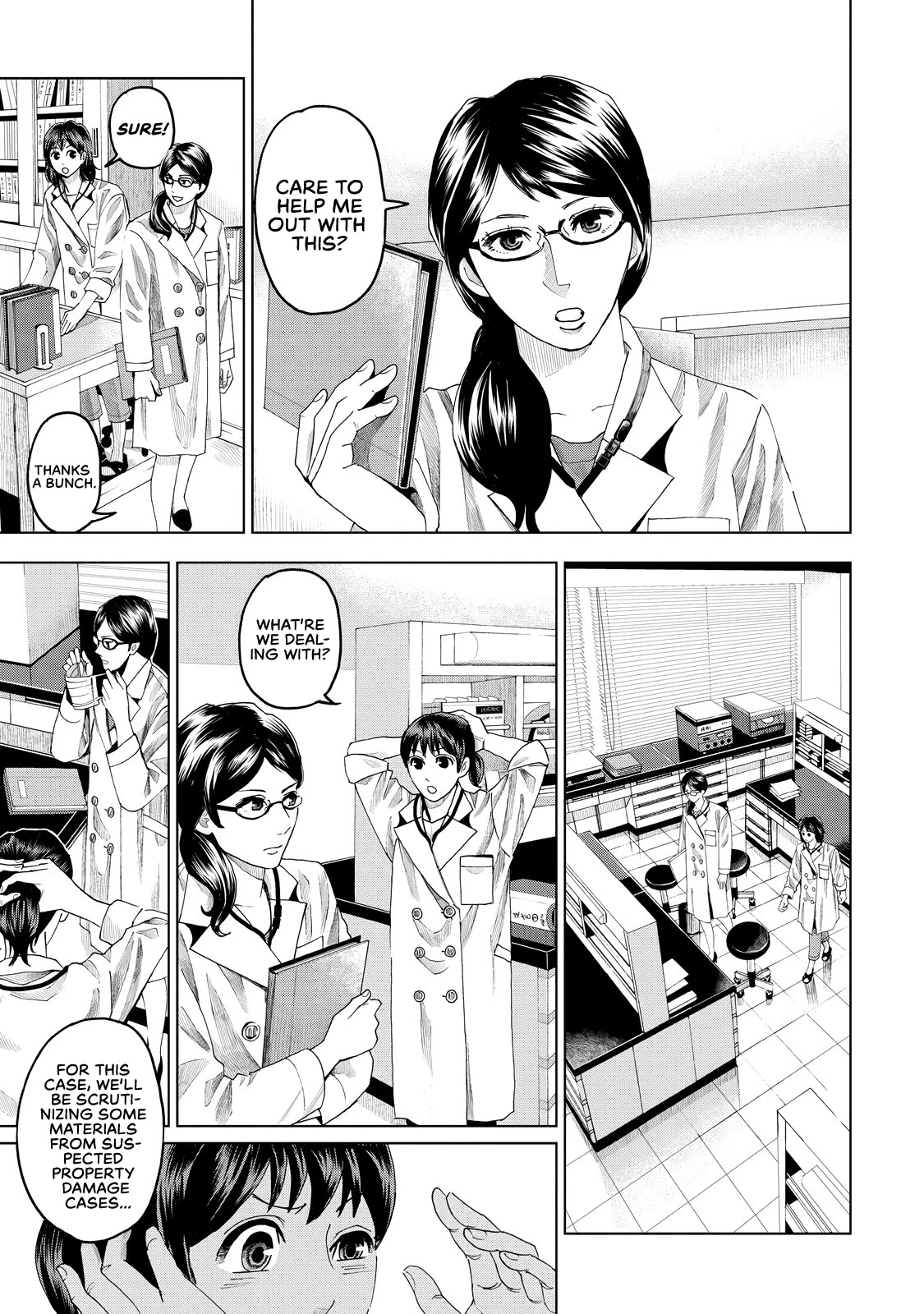 Trace: Kasouken Houi Kenkyuuin no Tsuisou Chapter 8 page 10 - Chapter 8: Nonna of the crime lab