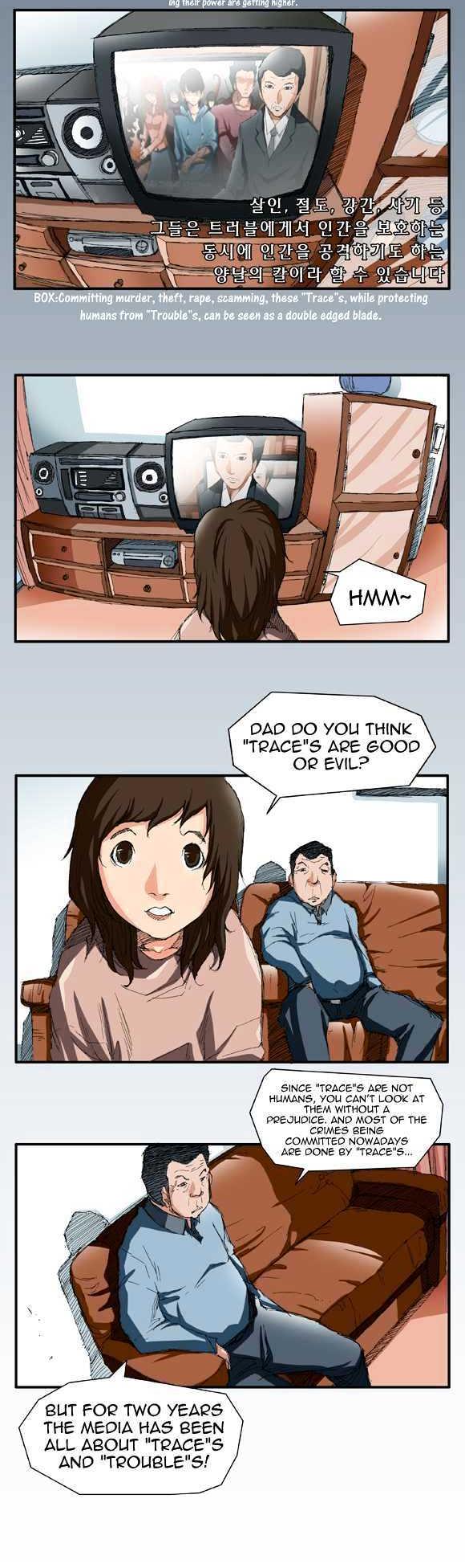 Trace Chapter 1.0 page 3 - Vol.1 Chapter 0 : Trace (intro)