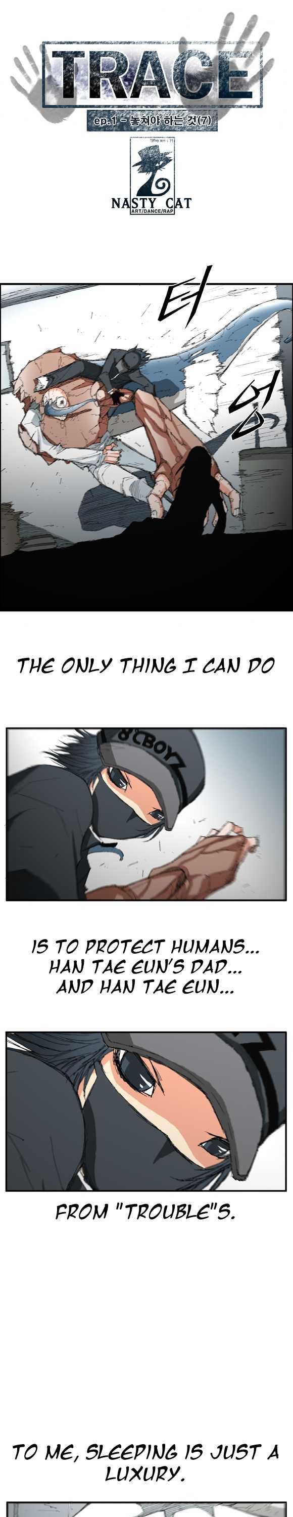 Trace Vol.01 Chapter 7 page 1 - Vol.01 Chapter 7 : Things You Need To Let Go (7)