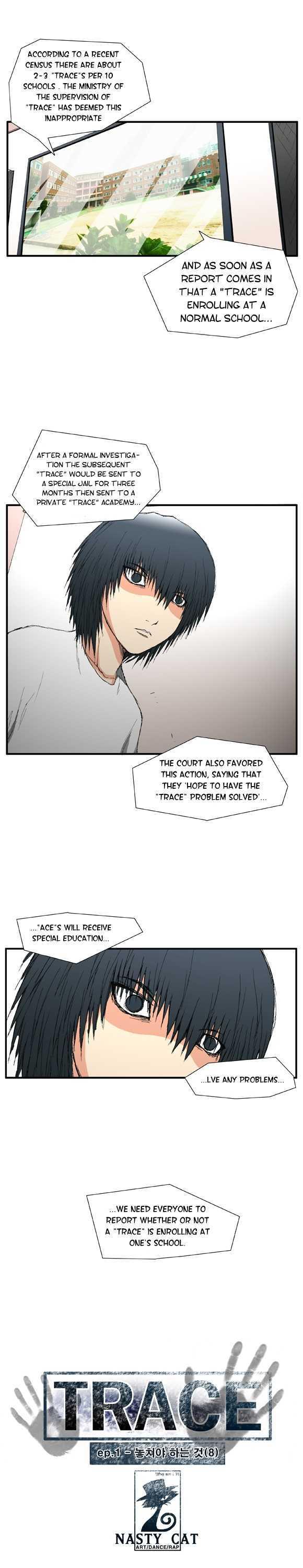 Trace Chapter 1.8 page 1 - Vol.01 Chapter 8 : Things You Need To Let Go (8)