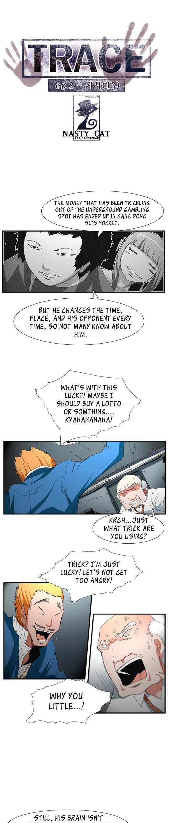 Trace Vol.02 Chapter 34 page 1 - Vol.02 Chapter 34 : Beggar (13)