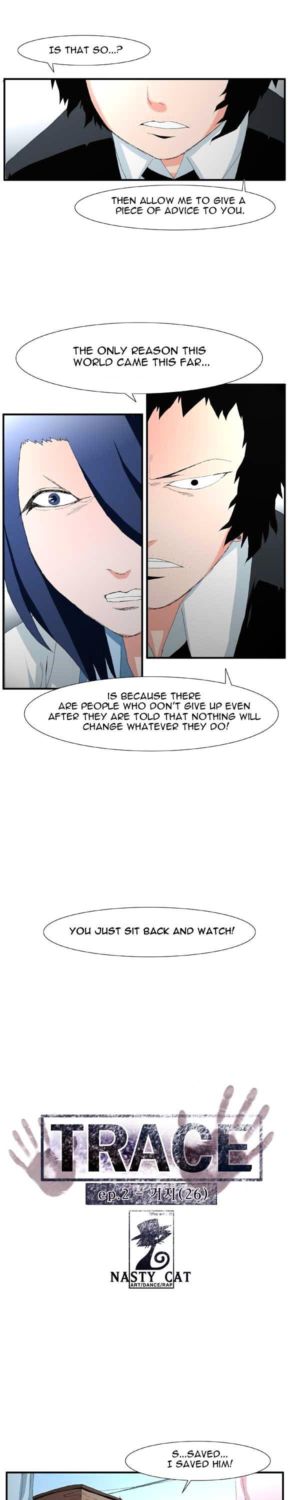 Trace Vol.2 Chapter 47 page 1 - Vol.2 Chapter 47 : Beggar (26)