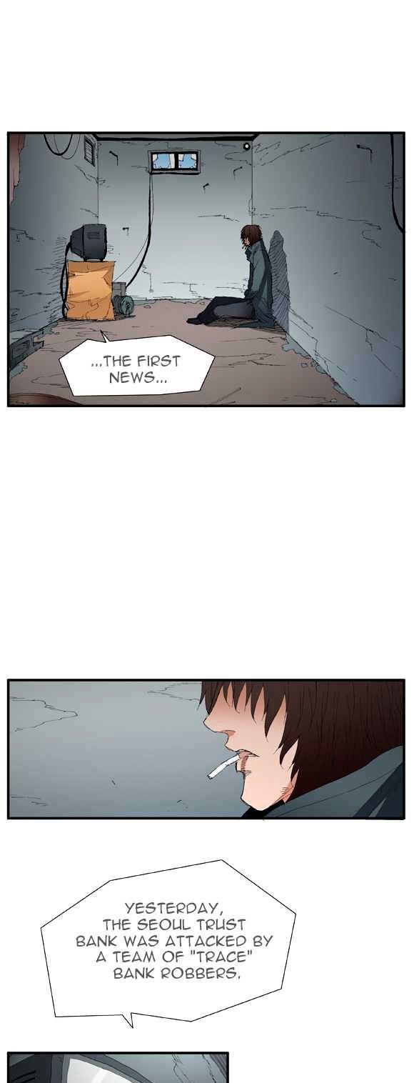 Trace Vol.2 Chapter 55 page 37 - Vol.2 Chapter 55 : Beggar (outro)