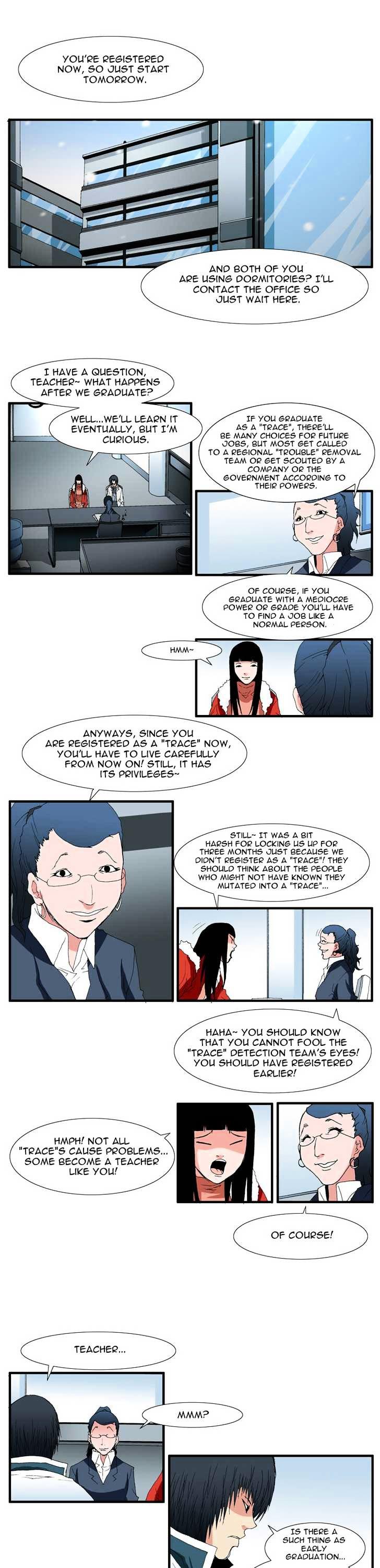 Trace Vol.3 Chapter 58 page 1 - Vol.3 Chapter 58 : Rose (2)
