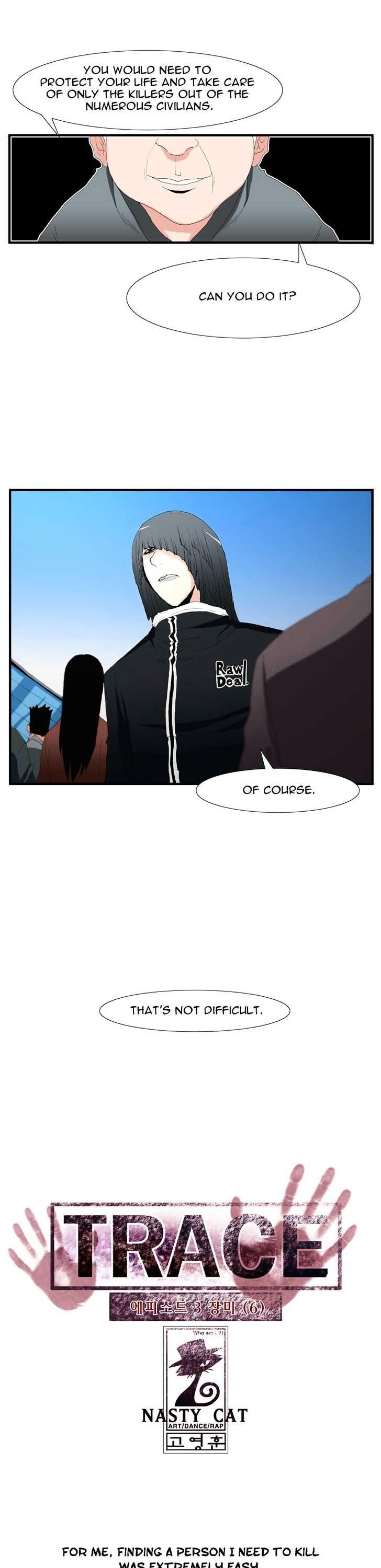 Trace Vol.3 Chapter 62 page 1 - Vol.3 Chapter 62 : Rose (6)