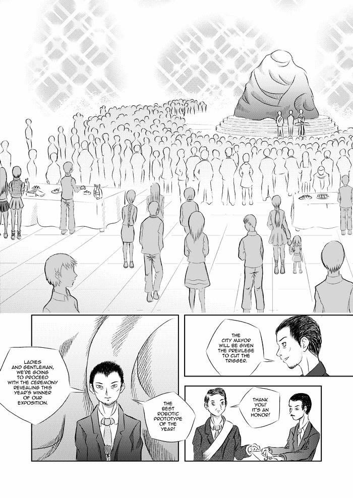 Traces of the Past Chapter 2.2 page 23 - Chapter 2 v2 : The Robotics Convention