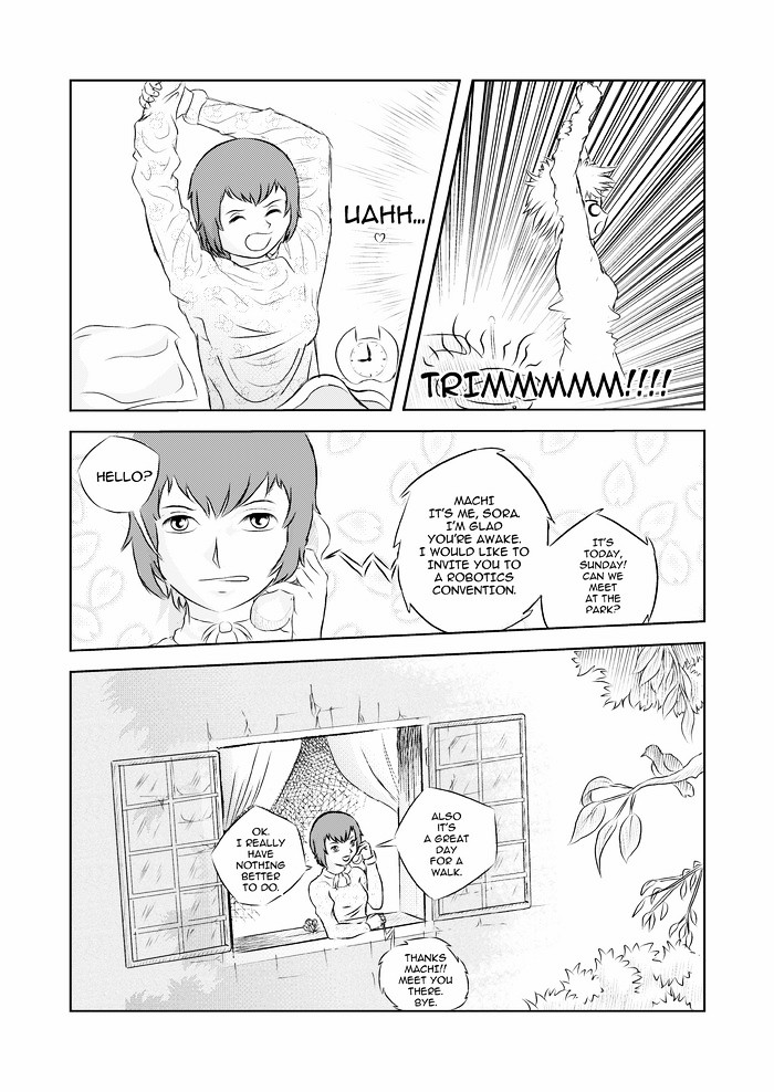 Traces of the Past Chapter 2.2 page 3 - Chapter 2 v2 : The Robotics Convention