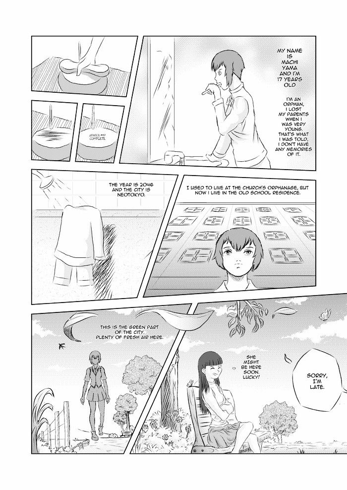 Traces of the Past Chapter 2.2 page 4 - Chapter 2 v2 : The Robotics Convention