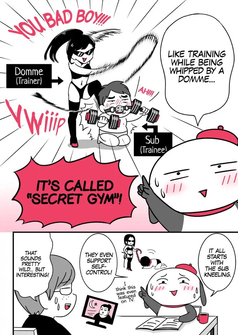 Training Under A Beauty Chapter 1 page 4 - Chapter 1: The Wild BDSM Gym Part 1