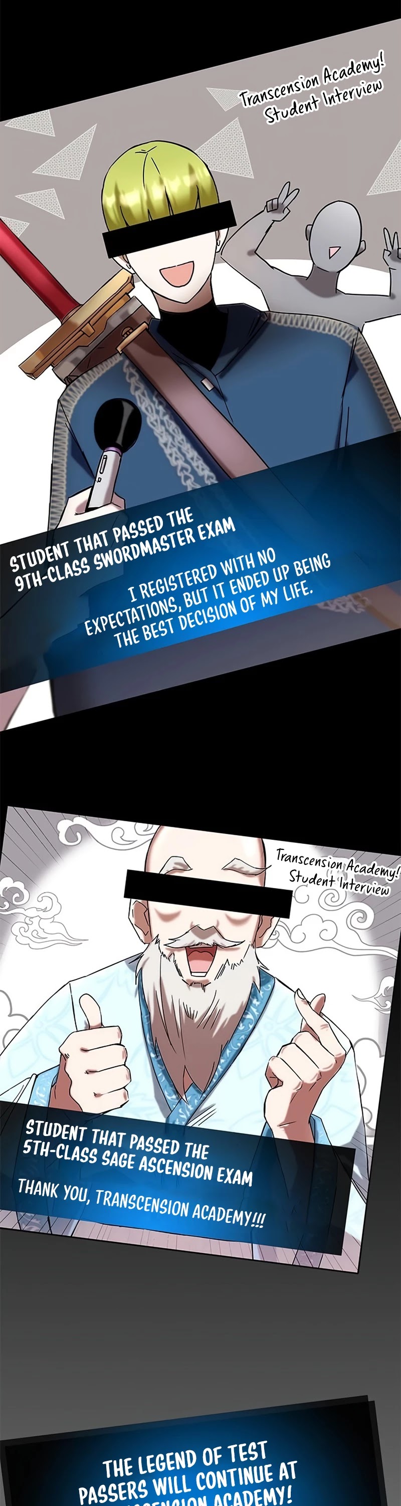 Transcension Academy Chapter 1 page 15 - Chapter 1