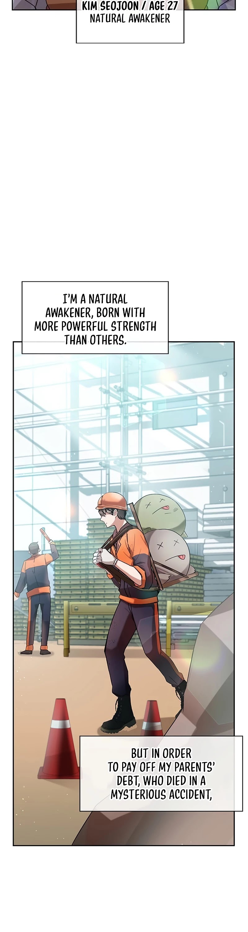 Transcension Academy Chapter 1 page 3 - Chapter 1