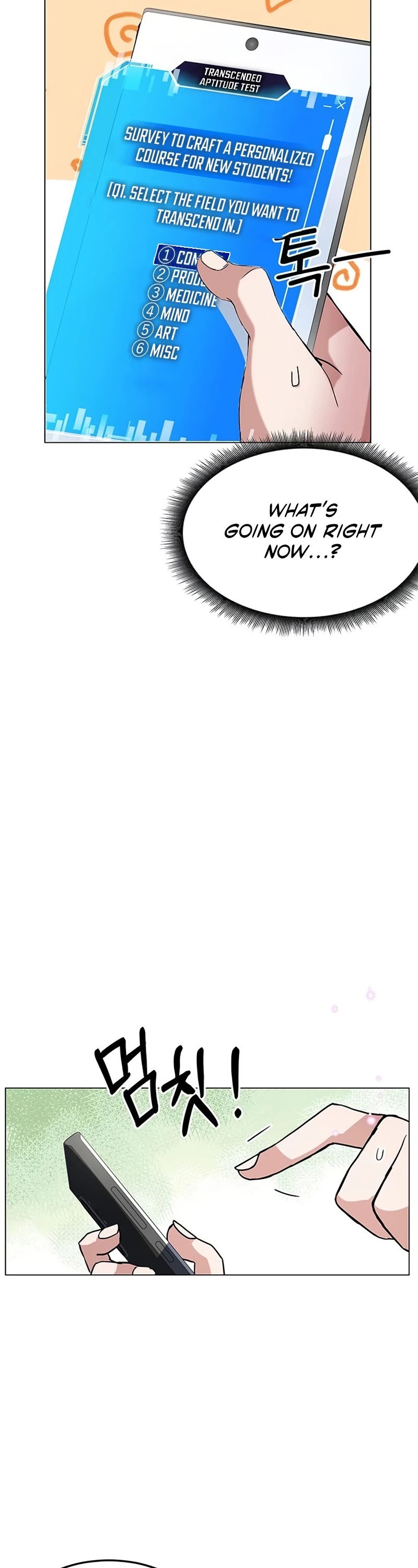 Transcension Academy Chapter 1 page 58 - Chapter 1