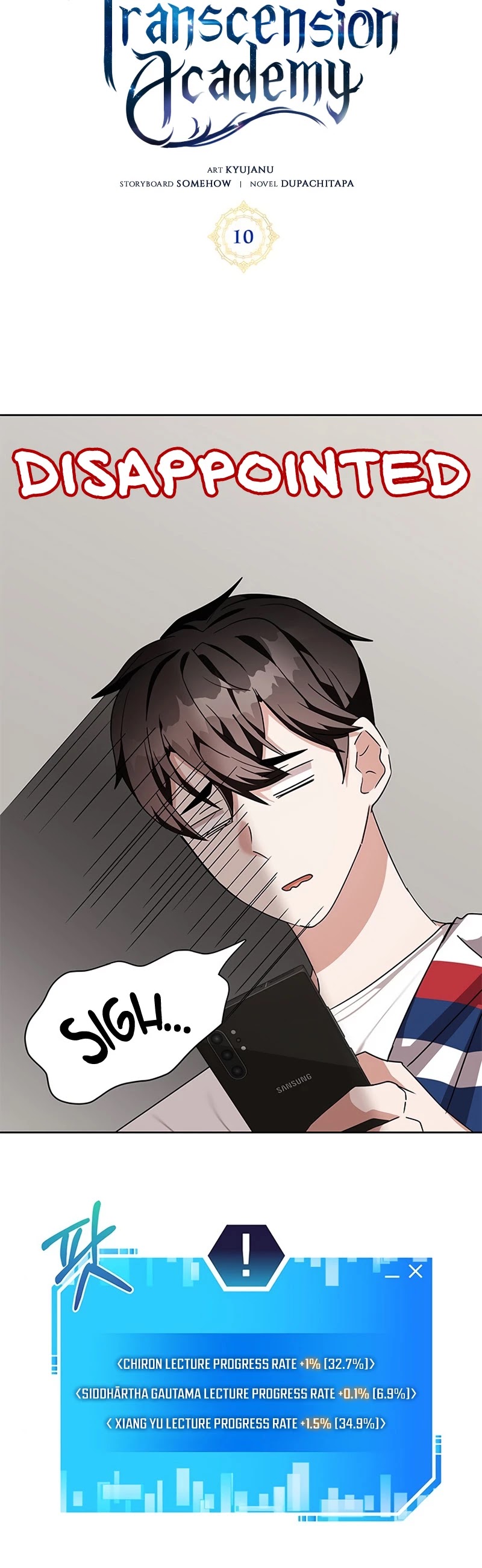 Transcension Academy Chapter 10 page 16 - Chapter 10