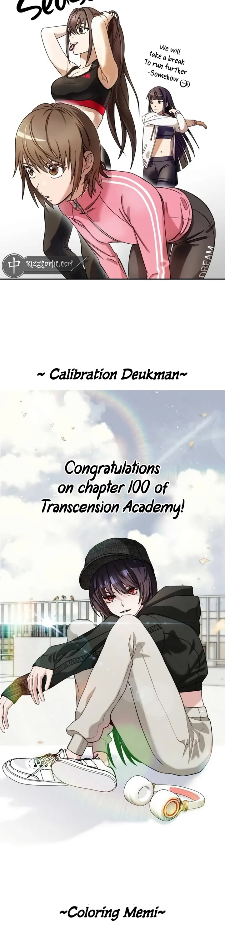 Transcension Academy Chapter 100 page 48 - Chapter 100 (Season 2 End)