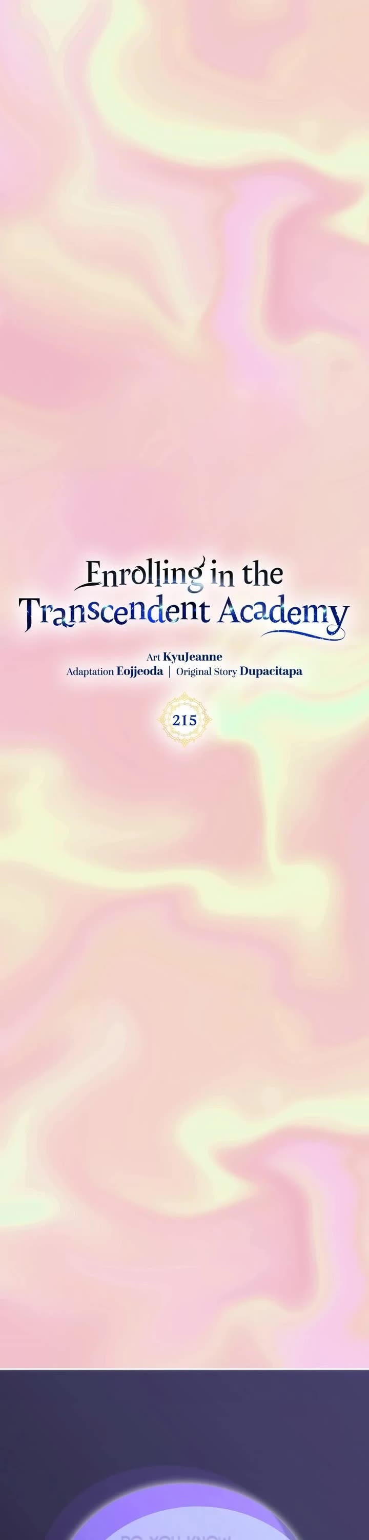 Transcension Academy Chapter 215 page 7 - Chapter 215: Spin-off Ep. 16